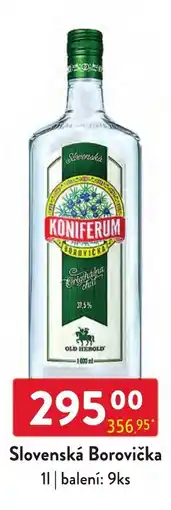 Qanto Slovenská Borovička nabídka