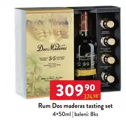 Qanto Rum Dos maderas tasting set nabídka