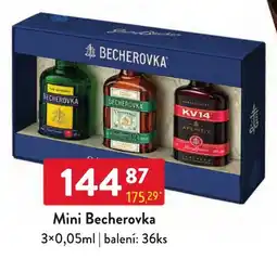Qanto Becherovka Mini nabídka