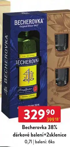 Qanto Becherovka nabídka