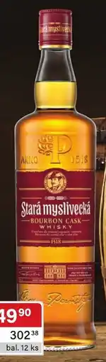 Qanto Stará myslivecká bourbon cask whisky nabídka
