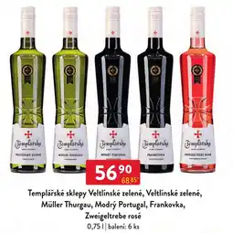 Qanto Templářské sklepy Veltlínské zelené nabídka