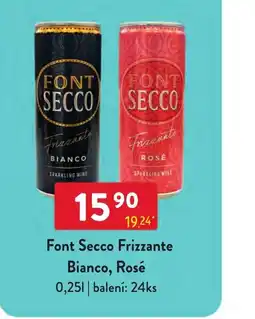 Qanto Font Secco Frizzante Bianco, Rosé nabídka