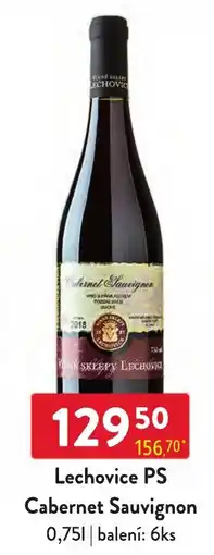 Qanto Lechovice PS Cabernet Sauvignon nabídka