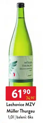 Qanto Lechovice MZV Müller Thurgau nabídka