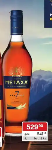 Qanto Metaxa 7 nabídka