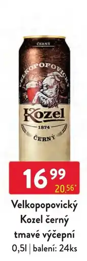 Qanto Velkopopovický Kozel černý nabídka