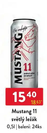 Qanto Mustang světlý ležák nabídka
