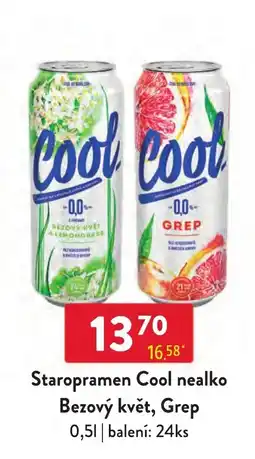 Qanto Staropramen Cool nealko nabídka