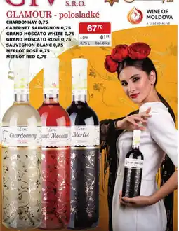 Qanto Glamour polosladké nabídka