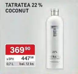 Qanto Tatratea 22 % coconut nabídka