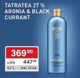 Qanto Tatratea aronia & black currant nabídka