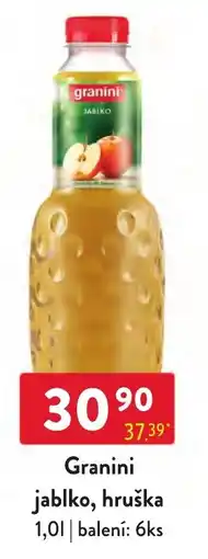 Qanto Granini jablko, hruška nabídka