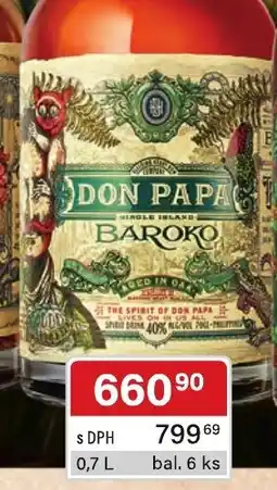 Qanto Don Papa Baroko nabídka