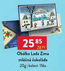 Qanto Obálka Lada Zima mléčná čokoláda nabídka