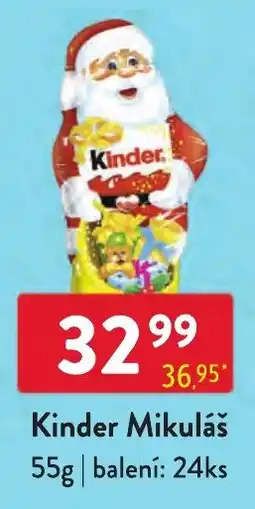 Qanto Kinder Mikuláš nabídka