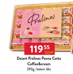 Qanto Pralines Panna Cotta Coffee&cream nabídka
