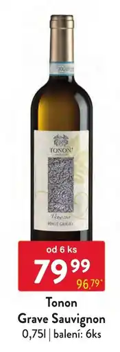 Qanto Tonon Grave Sauvignon nabídka