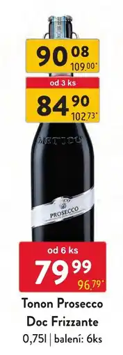 Qanto Tonon Prosecco nabídka