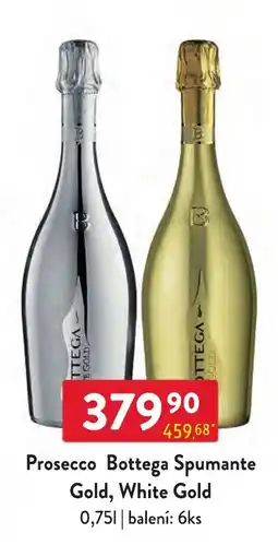 Qanto Bottega Prosecco Spumante Gold, White Gold nabídka