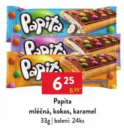 Qanto Papita mléčná, kokos, karamel nabídka