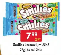 Qanto Nugeta smilies karamel mléčná nabídka