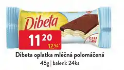 Qanto Dibeta oplatka mléčná polomáčená nabídka