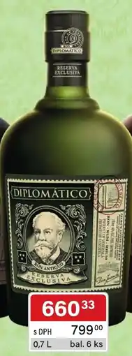 Qanto Diplomático Reserva Exclusiva nabídka
