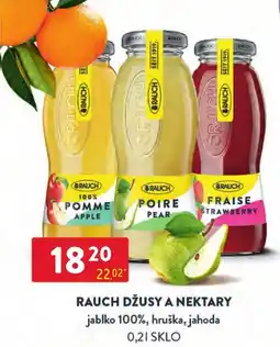 Qanto Rauch džusy a nektary nabídka
