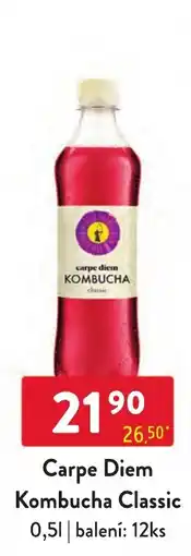 Qanto Carpe Diem Kombucha Classic nabídka