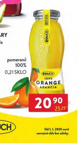 Qanto Rauch pomeranč 100% nabídka