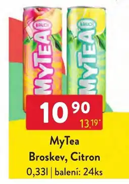 Qanto MyTea Broskev, Citron nabídka