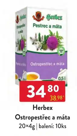 Qanto Herbex Ostropestřec a máta nabídka