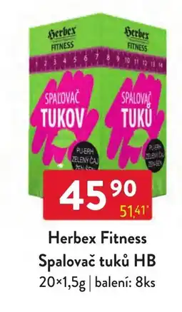 Qanto Herbex Fitness Spalovač tuků HB nabídka
