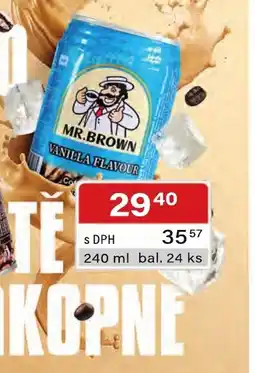 Qanto Mr. Brown vanilkový nabídka