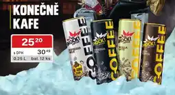 Qanto Big Shock! kafe nabídka