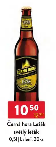 Qanto Černá hora Ležák světlý ležák nabídka