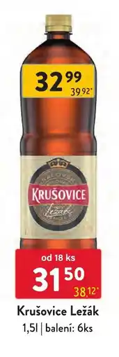 Qanto Krušovice Ležák nabídka