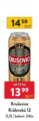 Qanto Krušovice Královská 12 nabídka