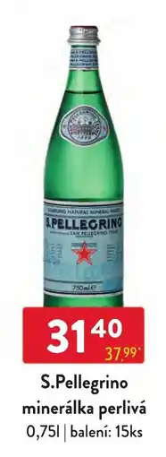 Qanto S.Pellegrino minerálka perlivá nabídka