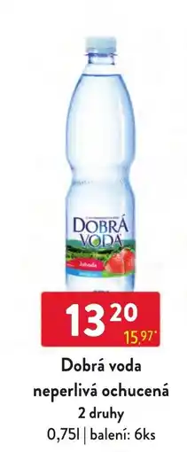 Qanto Dobrá voda neperlivá ochucená nabídka