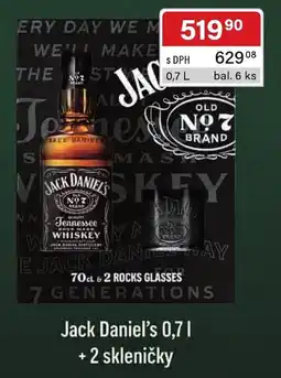 Qanto Jack Daniel's nabídka