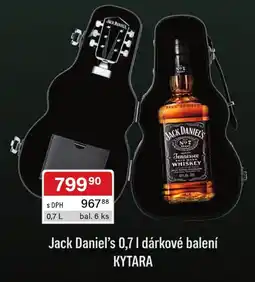 Qanto Jack Daniel's kytara nabídka