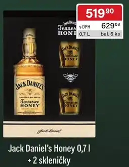 Qanto Jack Daniel's Honey + 2 skleničky nabídka