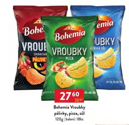 Qanto Bohemia vroubky pálivky pizza sůl nabídka