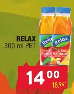Qanto Relax jablkový nápoj 100% multivitamin nabídka
