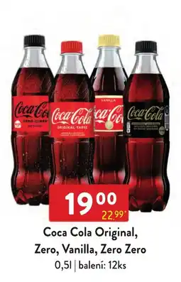 Qanto Coca Cola Original, Zero, Vanilla, Zero Zero nabídka