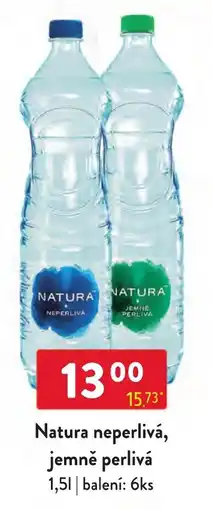 Qanto Natura jemně perlivá nabídka