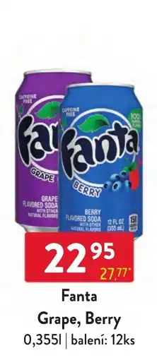 Qanto Fanta Grape, Berry nabídka