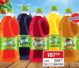 Qanto Koli extra hustý sirup nabídka